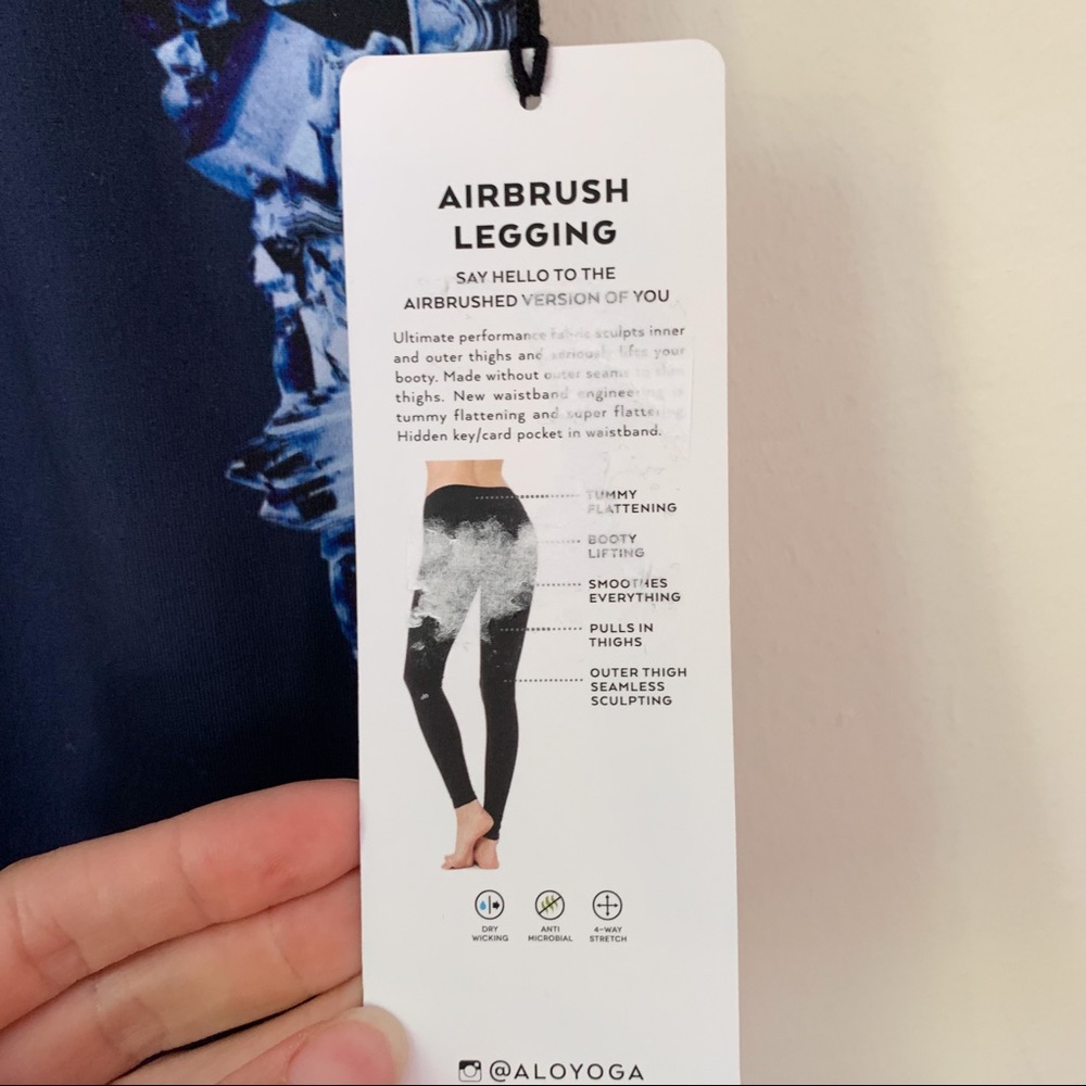 NWT Alo Yoga Airbrush Leggings - Picture 5 of 8